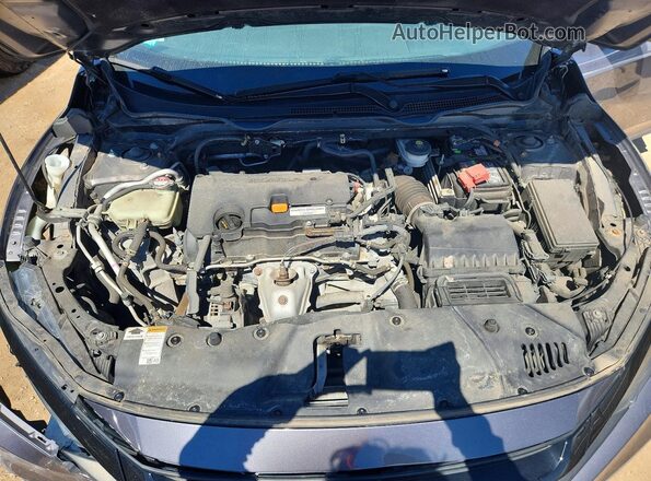19XFC2F62KE029938 2019 HONDA CIVIC Gray Vista interior trasera