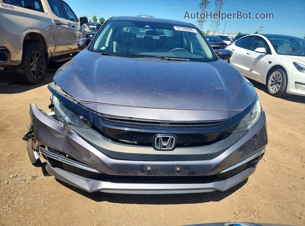 19XFC2F62KE029938 2019 HONDA CIVIC Gray Vista frontal
