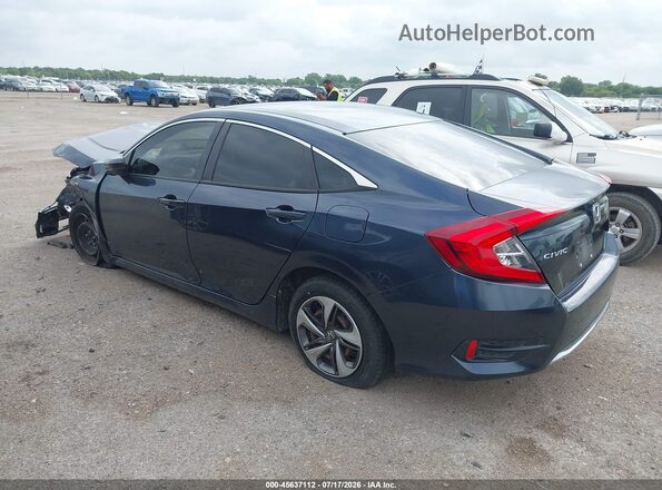19XFC2F62KE036372 2019 HONDA CIVIC Blue უკანა მარცხენა