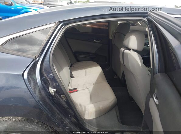 19XFC2F62KE036372 2019 HONDA CIVIC Blue VIN კოდის სტიკერის ხედი