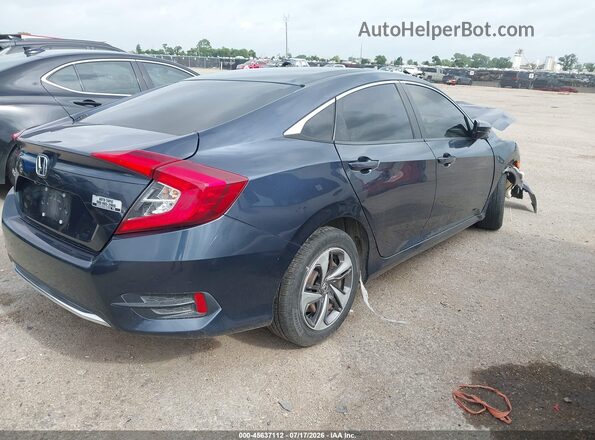 19XFC2F62KE036372 2019 HONDA CIVIC Blue უკანა მარჯვენა