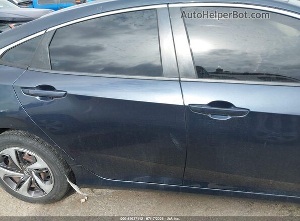 19XFC2F62KE036372 2019 HONDA CIVIC Blue უკანა სალონის ხედი