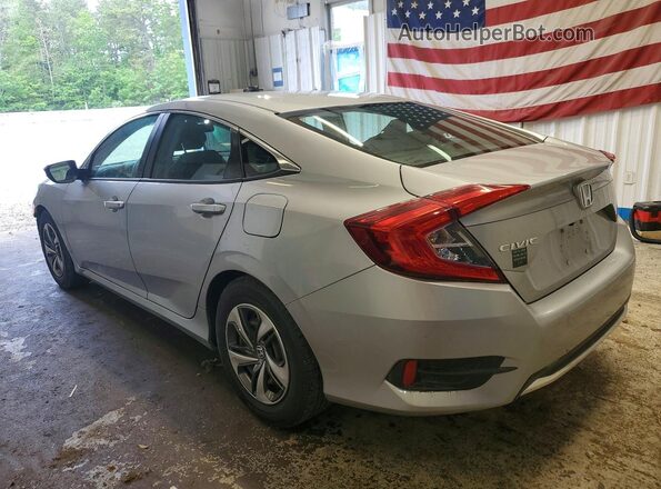 19XFC2F62KE202793 2019 HONDA CIVIC Серебряный Задняя левая четверть