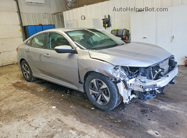19XFC2F62KE202793 2019 HONDA CIVIC Серебряный Передняя правая четверть
