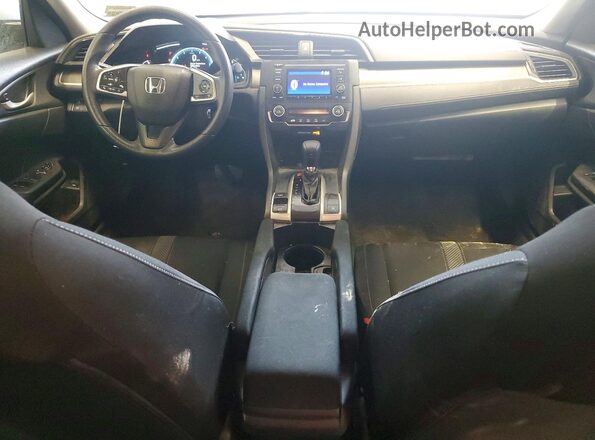 19XFC2F62KE202793 2019 HONDA CIVIC Серебряный Вид панели приборов
