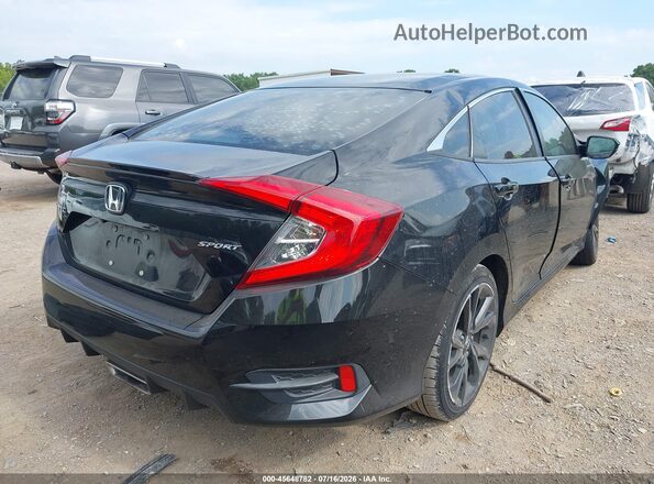 19XFC2F62LE014406 2020 HONDA CIVIC Черный Задняя правая четверть