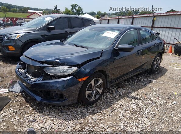 19XFC2F62LE027401 2020 HONDA CIVIC Navy Vista tres cuartos delantera izquierda