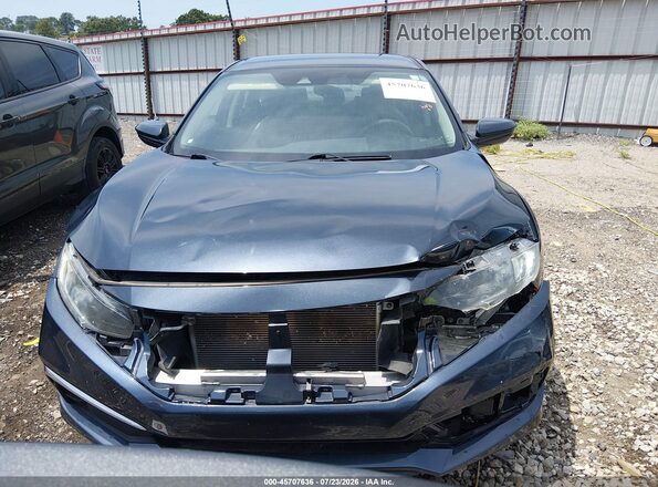 19XFC2F62LE027401 2020 HONDA CIVIC Navy Vista del cuadro de instrumentos