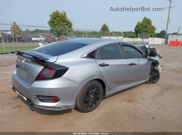 19XFC2F62LE030234 2020 HONDA CIVIC Серебряный Задняя правая четверть