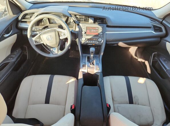 19XFC2F62LE030427 2020 HONDA CIVIC White Вид панелі приладів