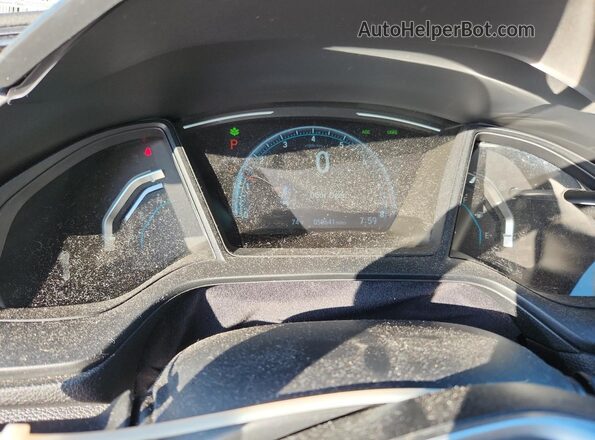 19XFC2F62LE030427 2020 HONDA CIVIC White Вид щитка приладів