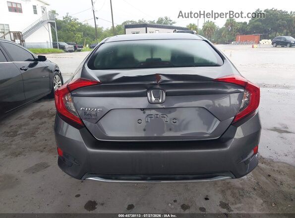 19XFC2F63KE018740 2019 HONDA CIVIC Gray 