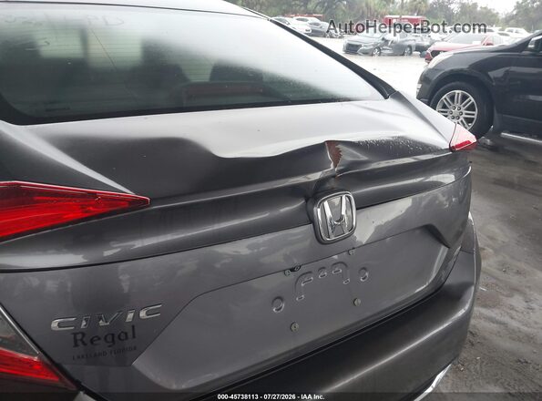 19XFC2F63KE018740 2019 HONDA CIVIC Gray 