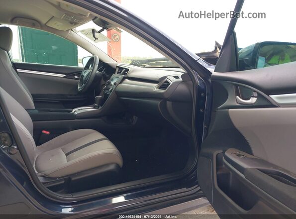 19XFC2F63KE036302 2019 HONDA CIVIC Blue წინა სალონის ხედი