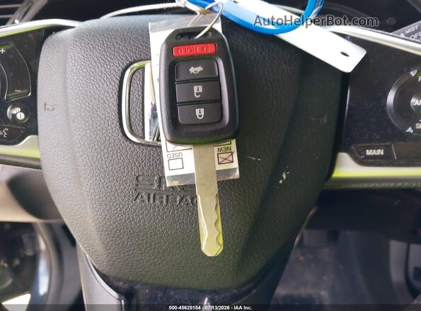 19XFC2F63KE036302 2019 HONDA CIVIC Blue წინა პანელის ხედი