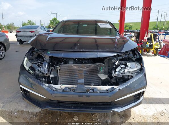 19XFC2F63KE036302 2019 HONDA CIVIC Blue უკანა სალონის ხედი