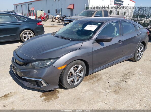 19XFC2F63LE003172 2020 HONDA CIVIC Gray Przód lewy