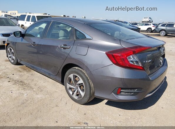 19XFC2F63LE003172 2020 HONDA CIVIC Gray Tył lewy