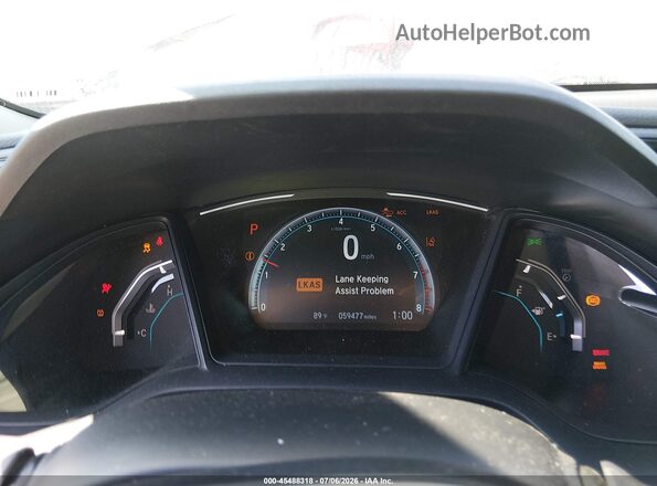 19XFC2F63LE003172 2020 HONDA CIVIC Gray Widok tylnych siedzeń