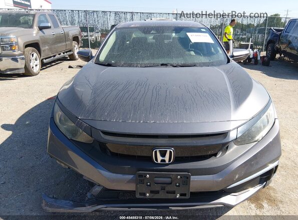 19XFC2F63LE003172 2020 HONDA CIVIC Gray Widok zestawu wskaźników