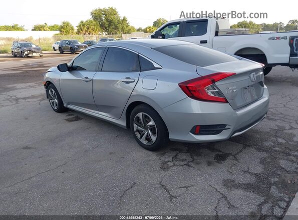 19XFC2F63LE015077 2020 HONDA CIVIC Blue Հետևի ձախ