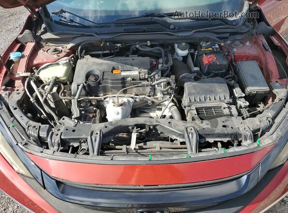 19XFC2F63LE022059 2020 HONDA CIVIC Maroon Սալոնի հետևի տեսք