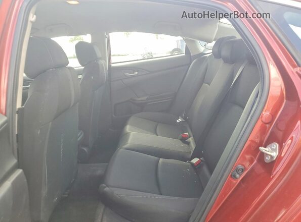 19XFC2F63LE022059 2020 HONDA CIVIC Maroon Հետևի նստատեղերի տեսք