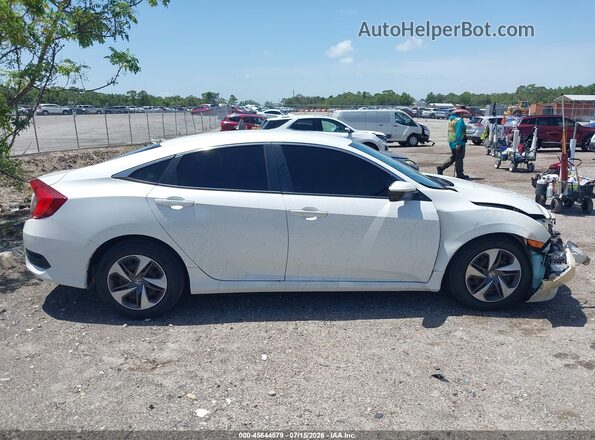 19XFC2F64KE012347 2019 HONDA CIVIC White უკანა სალონის ხედი