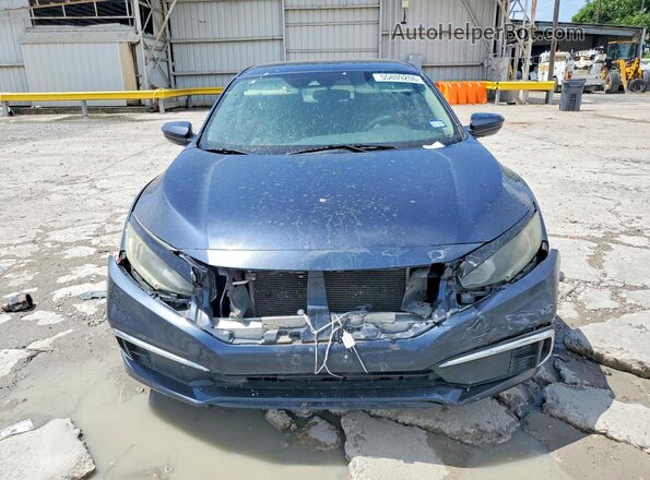 19XFC2F64KE025163 2019 HONDA CIVIC Серый Вид спереди