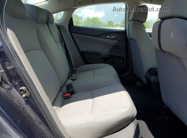 19XFC2F64KE025163 2019 HONDA CIVIC Серый Вид задних сидений