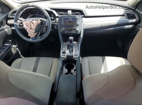 19XFC2F64KE025163 2019 HONDA CIVIC Серый Вид панели приборов