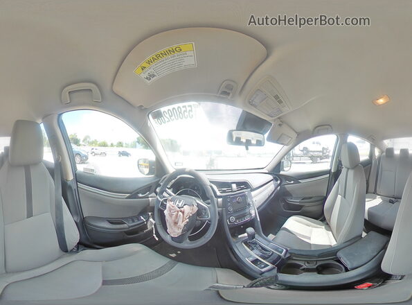 19XFC2F64KE025163 2019 HONDA CIVIC Серый Вид наклейки с VIN-кодом