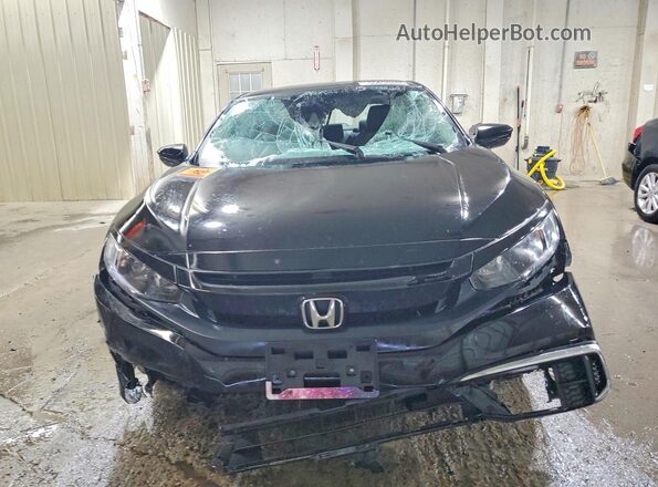 19XFC2F64KE027902 2019 HONDA CIVIC Black Front view