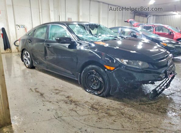 19XFC2F64KE027902 2019 HONDA CIVIC Black Front right