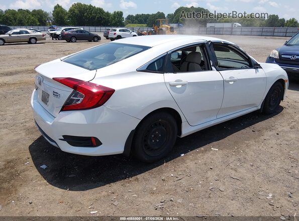 19XFC2F64KE030556 2019 HONDA CIVIC White Tył prawy