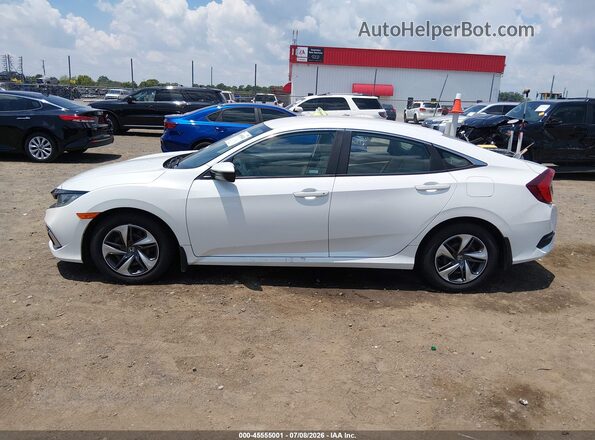 19XFC2F64KE030556 2019 HONDA CIVIC White Widok wnętrza 360 stopni