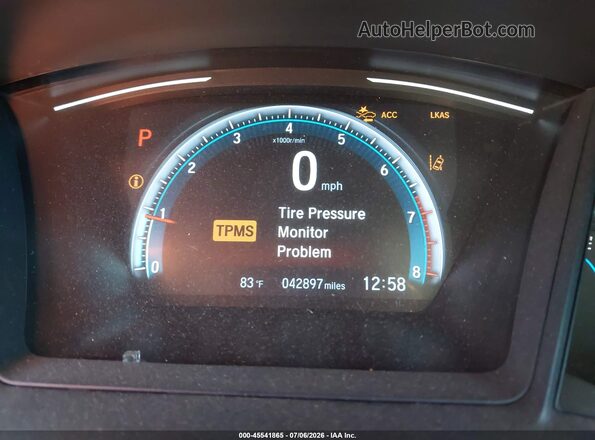 19XFC2F64LE209651 2020 HONDA CIVIC Silver 