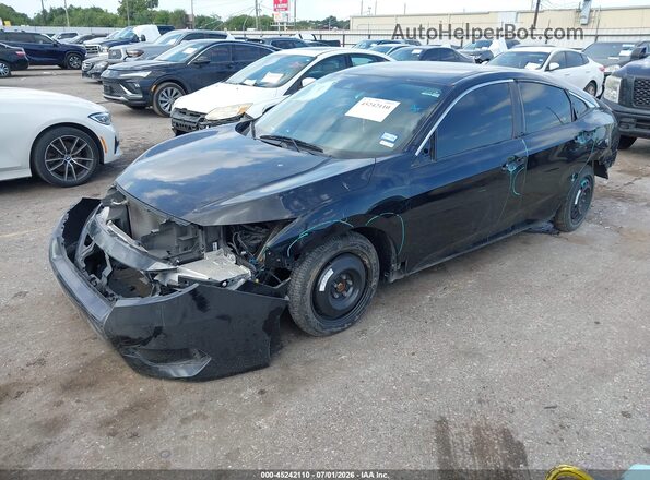 19XFC2F64LE210850 2020 HONDA CIVIC Black Front left