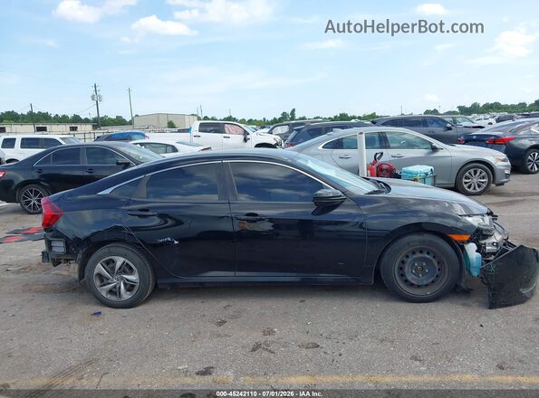 19XFC2F64LE210850 2020 HONDA CIVIC Black Rear interior view