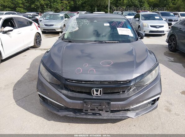 19XFC2F65KE009568 2019 HONDA CIVIC Gray Առջևի վահանակի տեսք