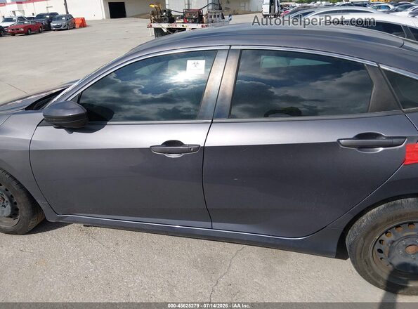 19XFC2F65KE009568 2019 HONDA CIVIC Gray Սալոնի հետևի տեսք
