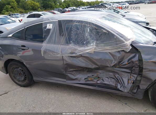 19XFC2F65KE009568 2019 HONDA CIVIC Gray Սարքավորումների վահանակի տեսք