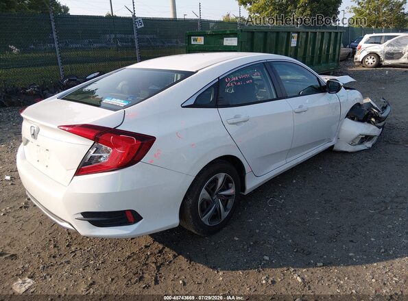 19XFC2F65KE010641 2019 HONDA CIVIC White Trasero derecho