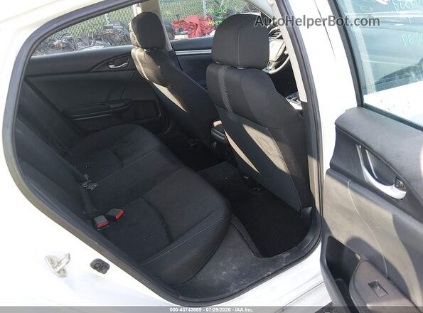 19XFC2F65KE010641 2019 HONDA CIVIC White Vista de la etiqueta del VIN