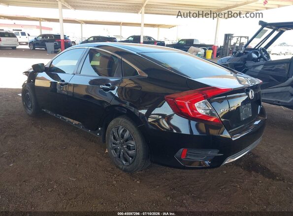 19XFC2F65KE016858 2019 HONDA CIVIC Black Trasero izquierdo