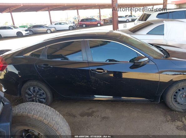 19XFC2F65KE016858 2019 HONDA CIVIC Black Vista interior de 360 grados