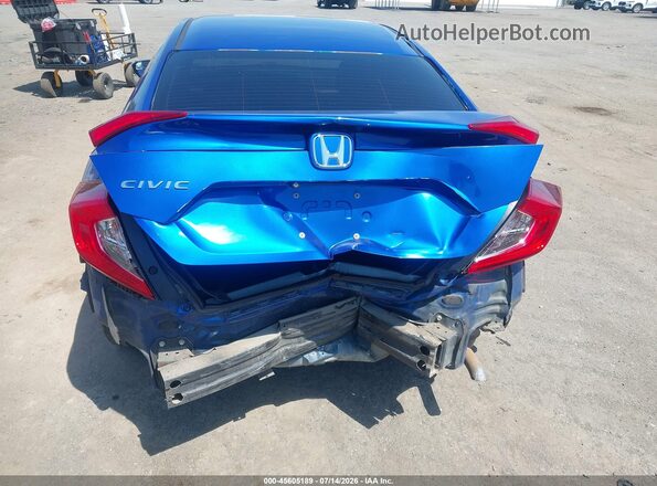 19XFC2F65KE040044 2019 HONDA CIVIC Blue Вид спереду