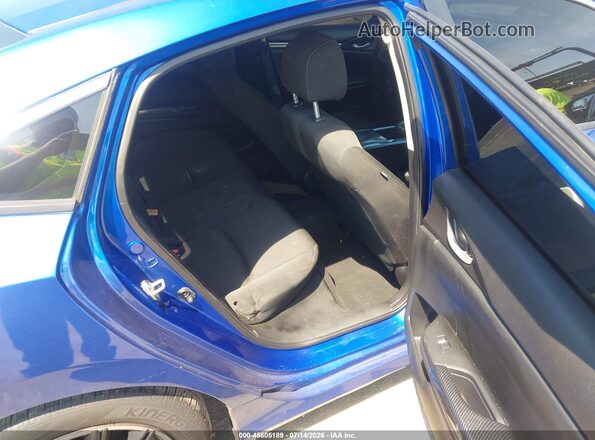 19XFC2F65KE040044 2019 HONDA CIVIC Blue Вид наклейки з VIN-кодом