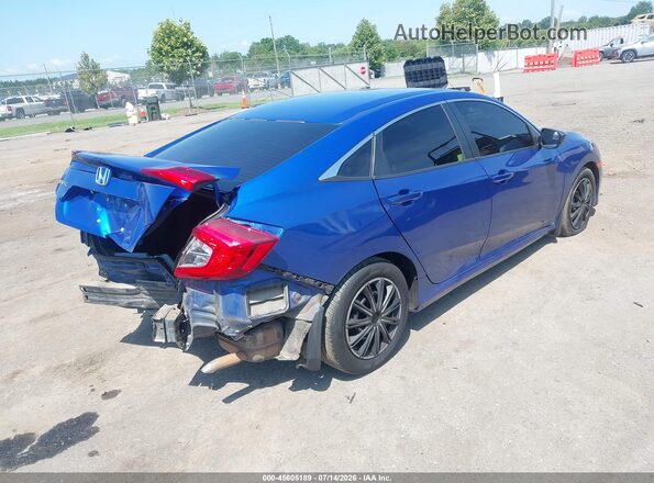 19XFC2F65KE040044 2019 HONDA CIVIC Blue Задня права чверть