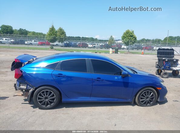 19XFC2F65KE040044 2019 HONDA CIVIC Blue Панорамний вид салону 360°